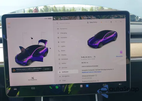 2018 Tesla Model 3 из США, поврежденный, VIN 5YJ3E1EAXJF040286